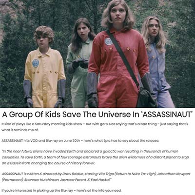 A Group Of Kids Save The Universe In ‘ASSASSINAUT’
